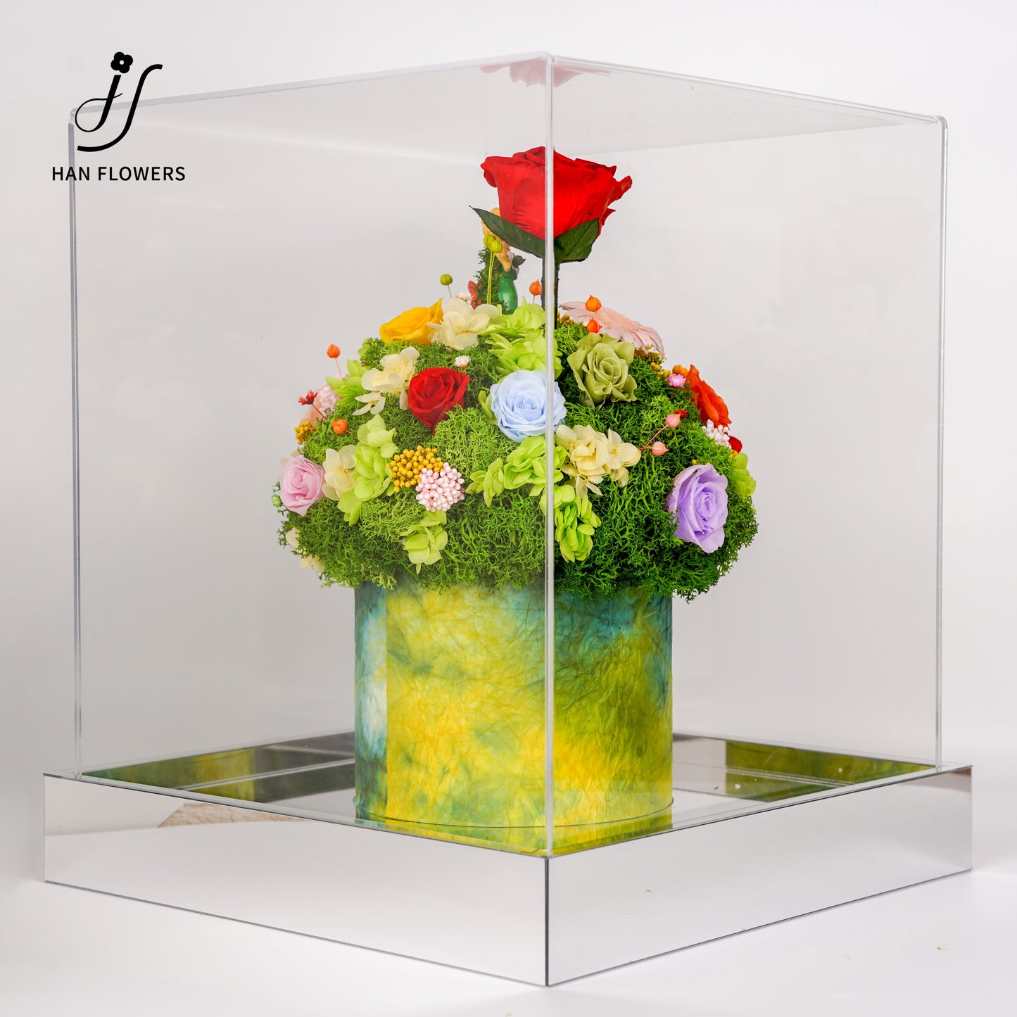 永生花 小王子抱抱桶