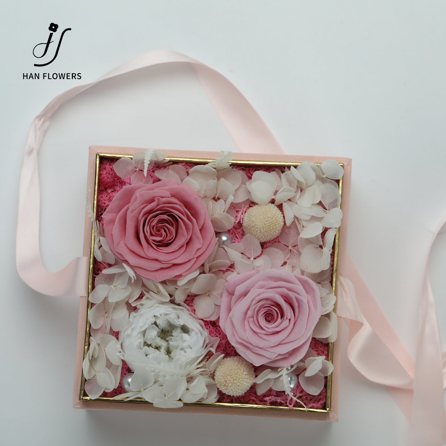 永生花 混搭花盒