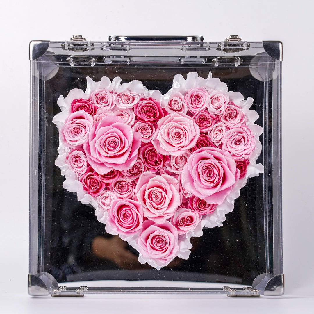 Mirrored Rose Heart Island