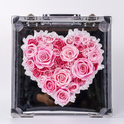 Mirrored Rose Heart Island