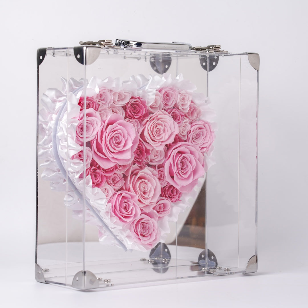 Mirrored Rose Heart Island