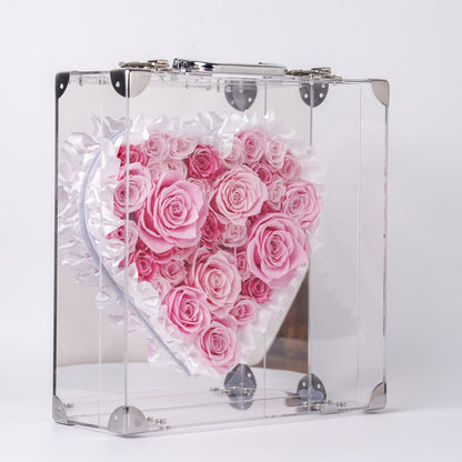 Mirrored Rose Heart Island