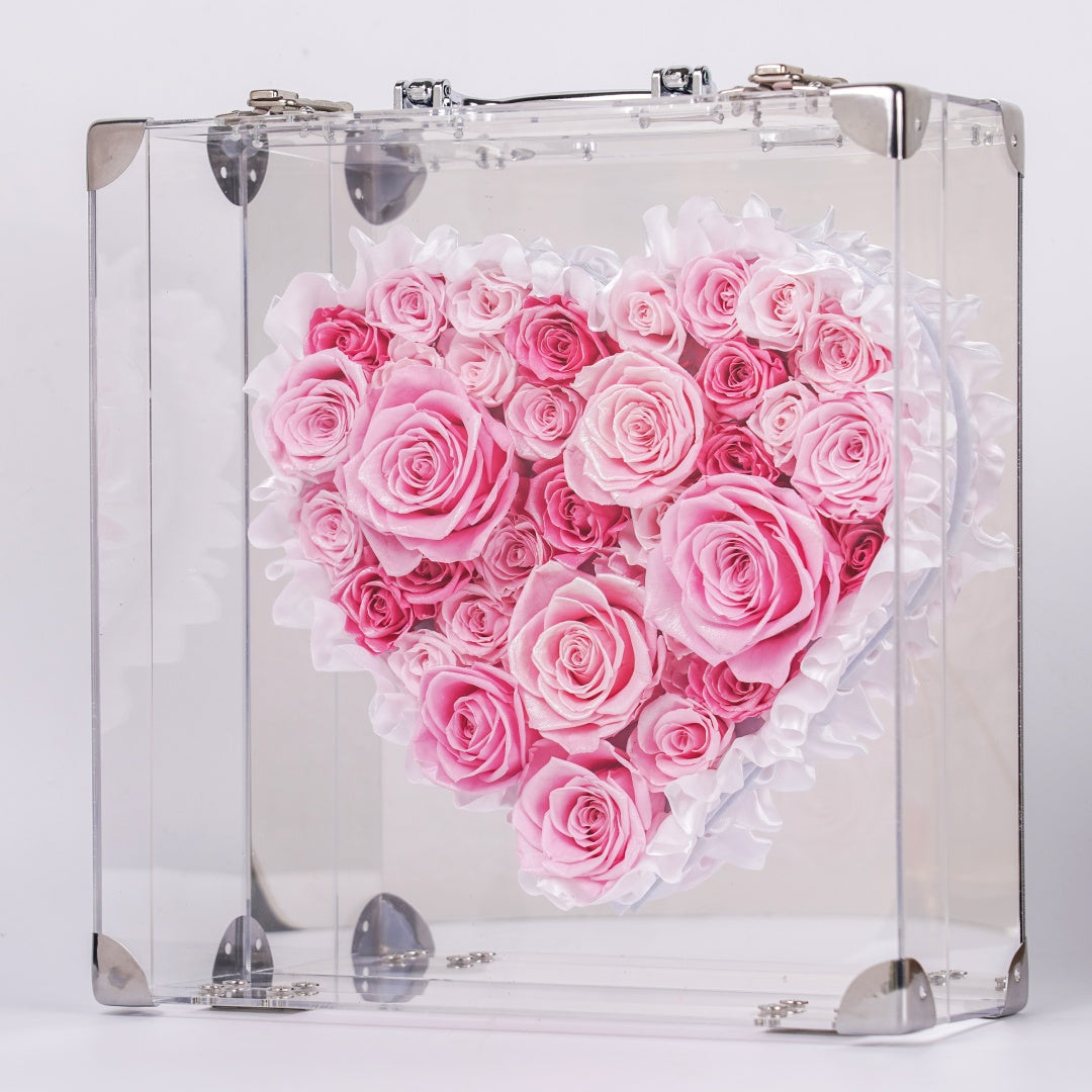 Mirrored Rose Heart Island