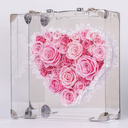 Mirrored Rose Heart Island