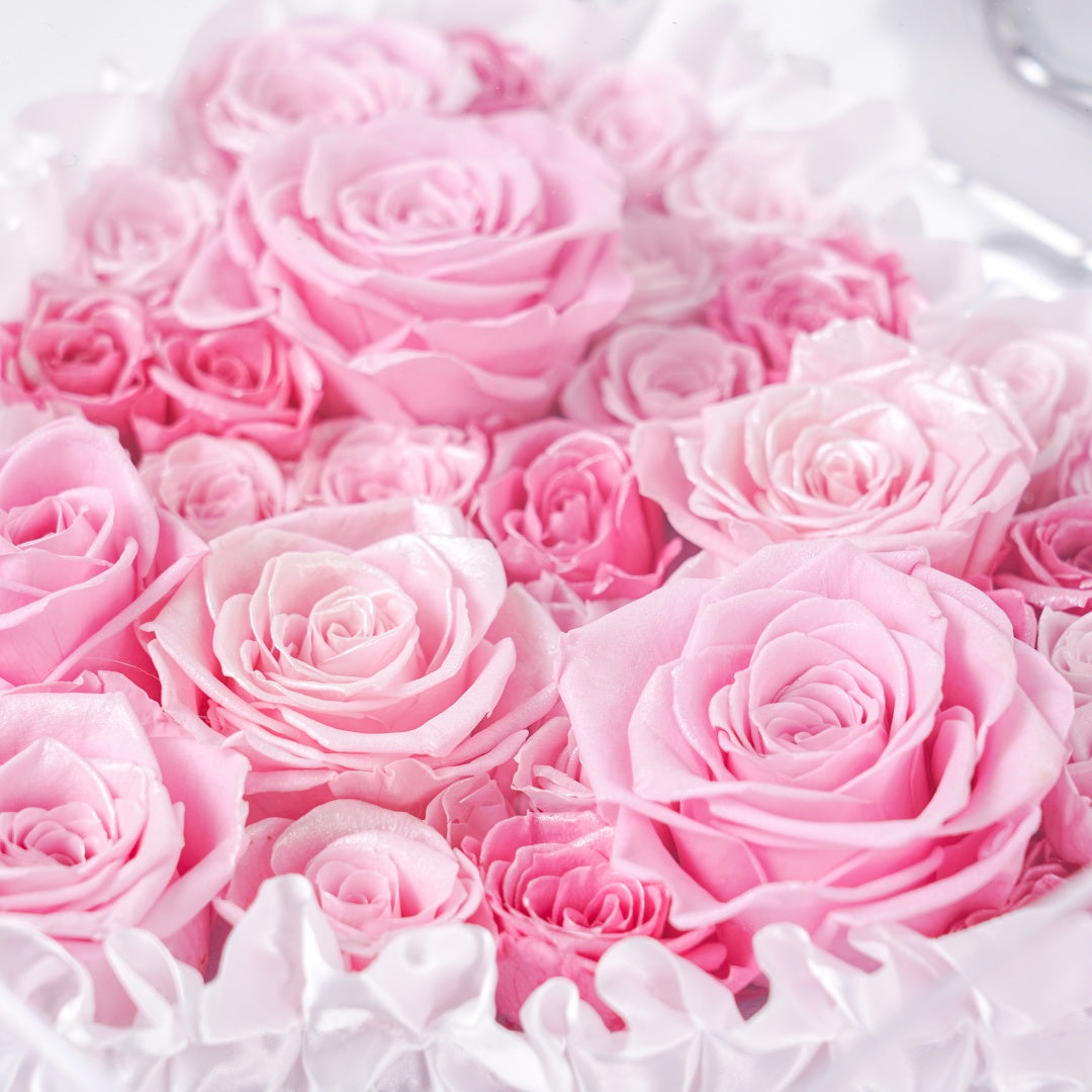 Mirrored Rose Heart Island