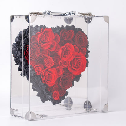 Mirrored Rose Heart Island