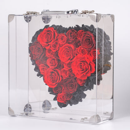 Mirrored Rose Heart Island