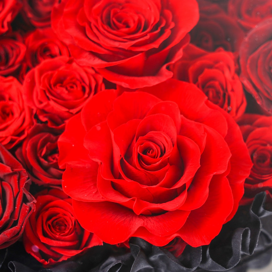 Mirrored Rose Heart Island