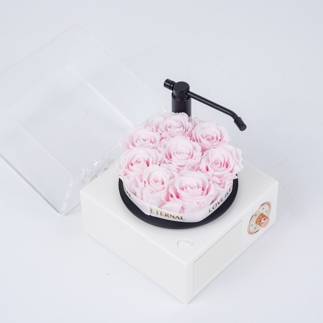 Mini Rose Gramophone