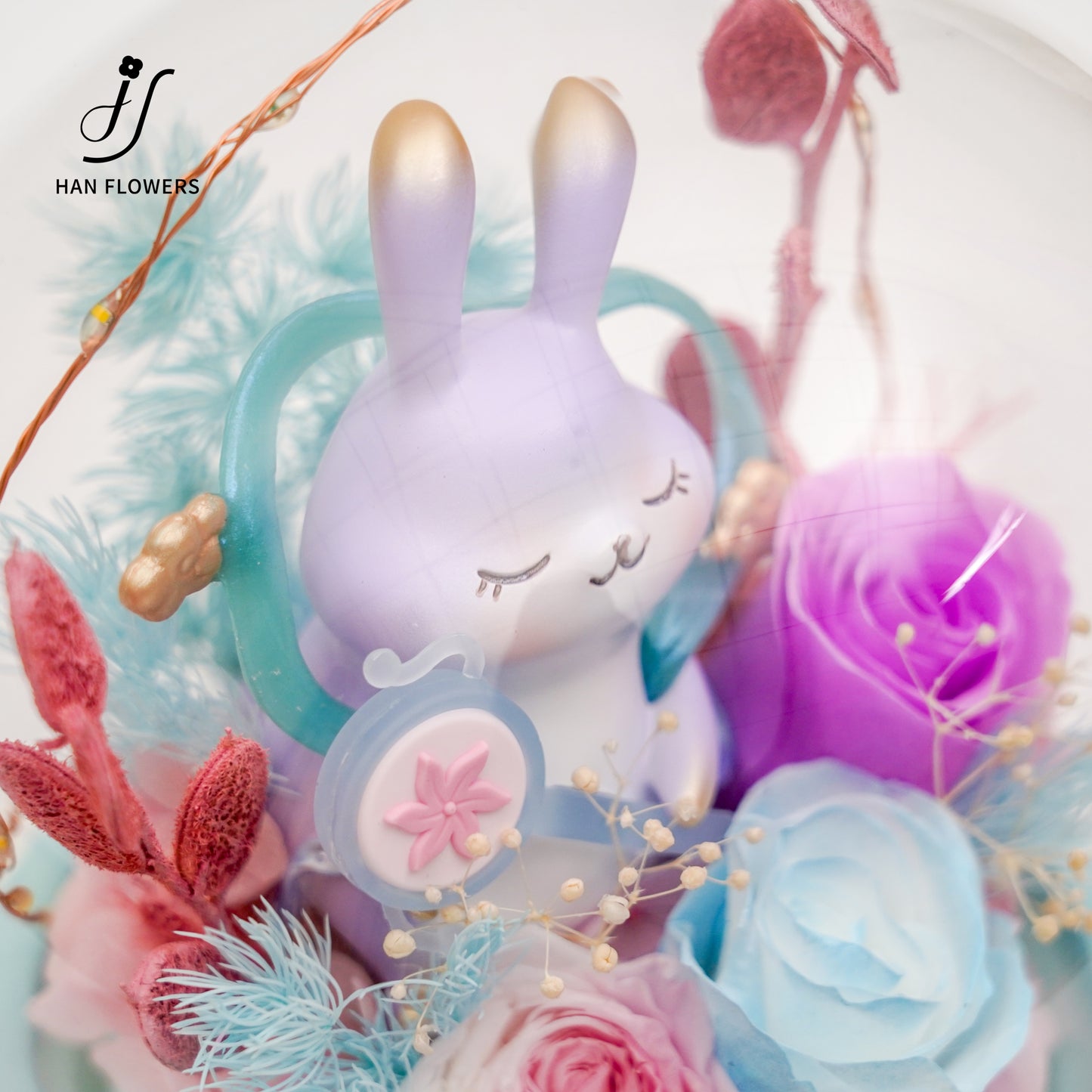 永生花 飛天兔藍芽音箱