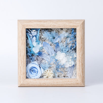 Misty Blue Flower Stream