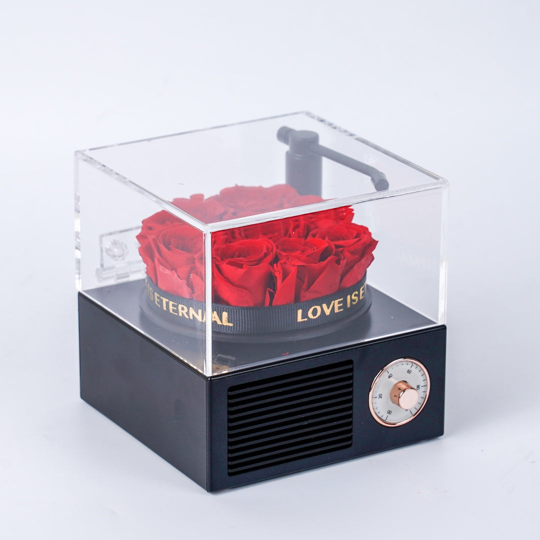 Mini Rose Gramophone
