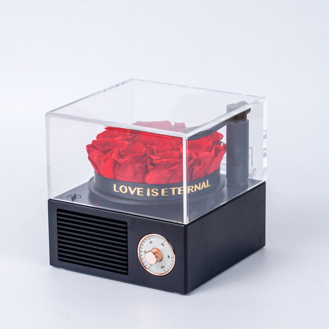 Mini Rose Gramophone