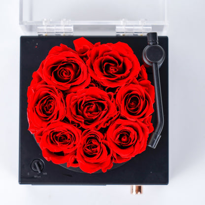 Mini Rose Gramophone