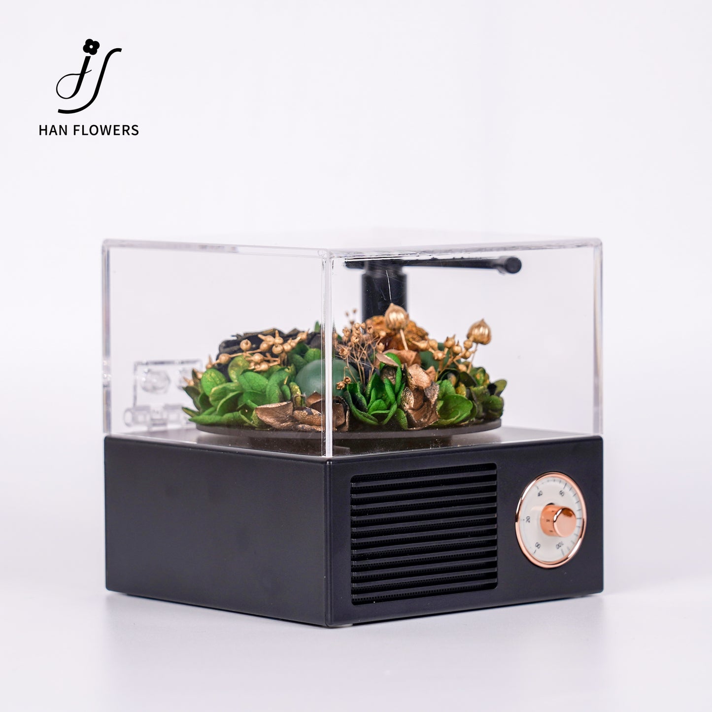 創意聖誕留聲機(綠)