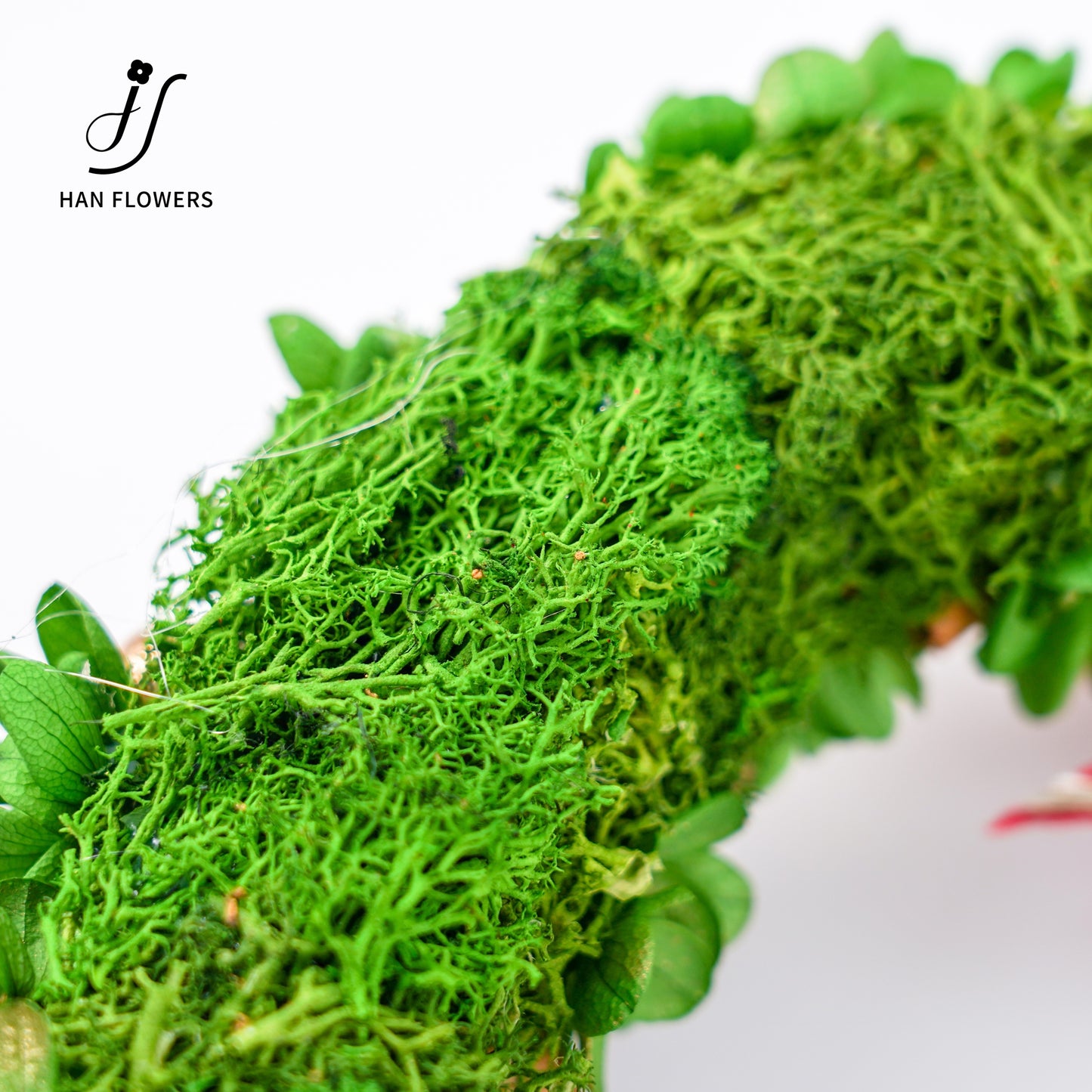 經典聖誕風花環