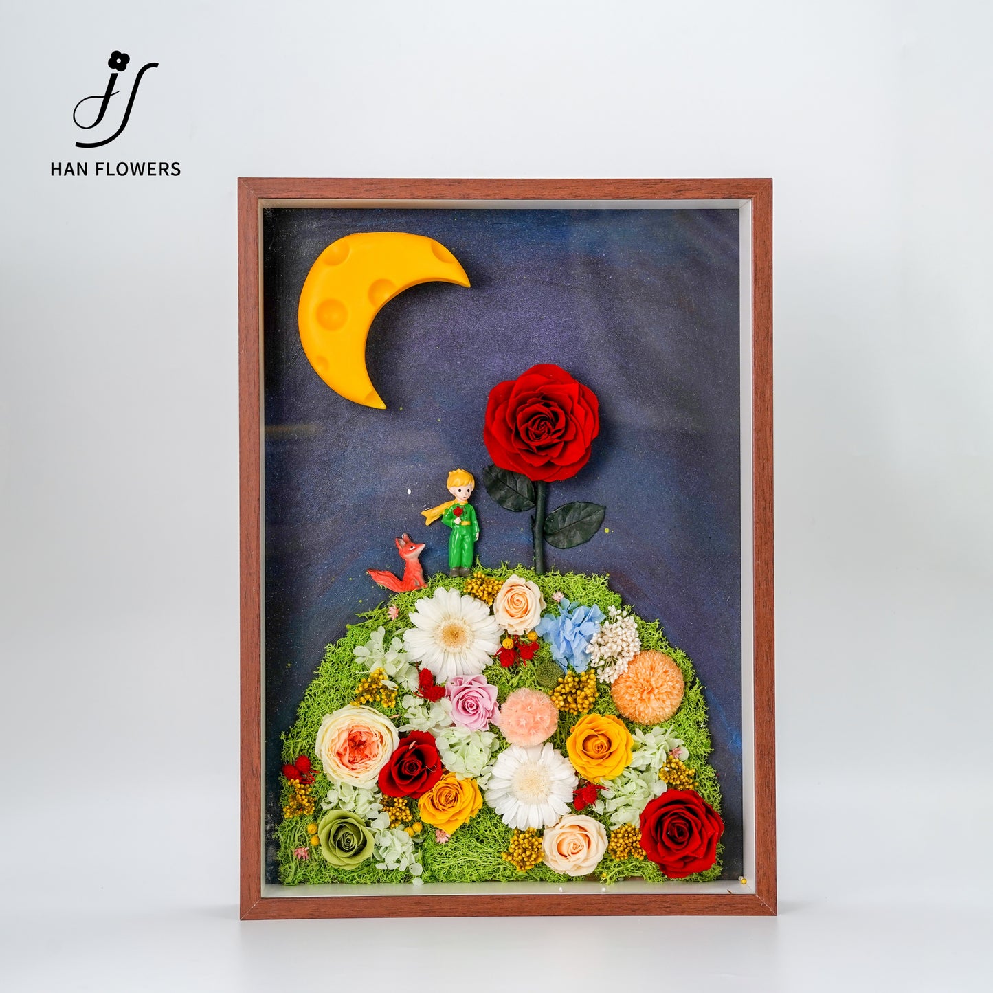 永生花 小王子相框