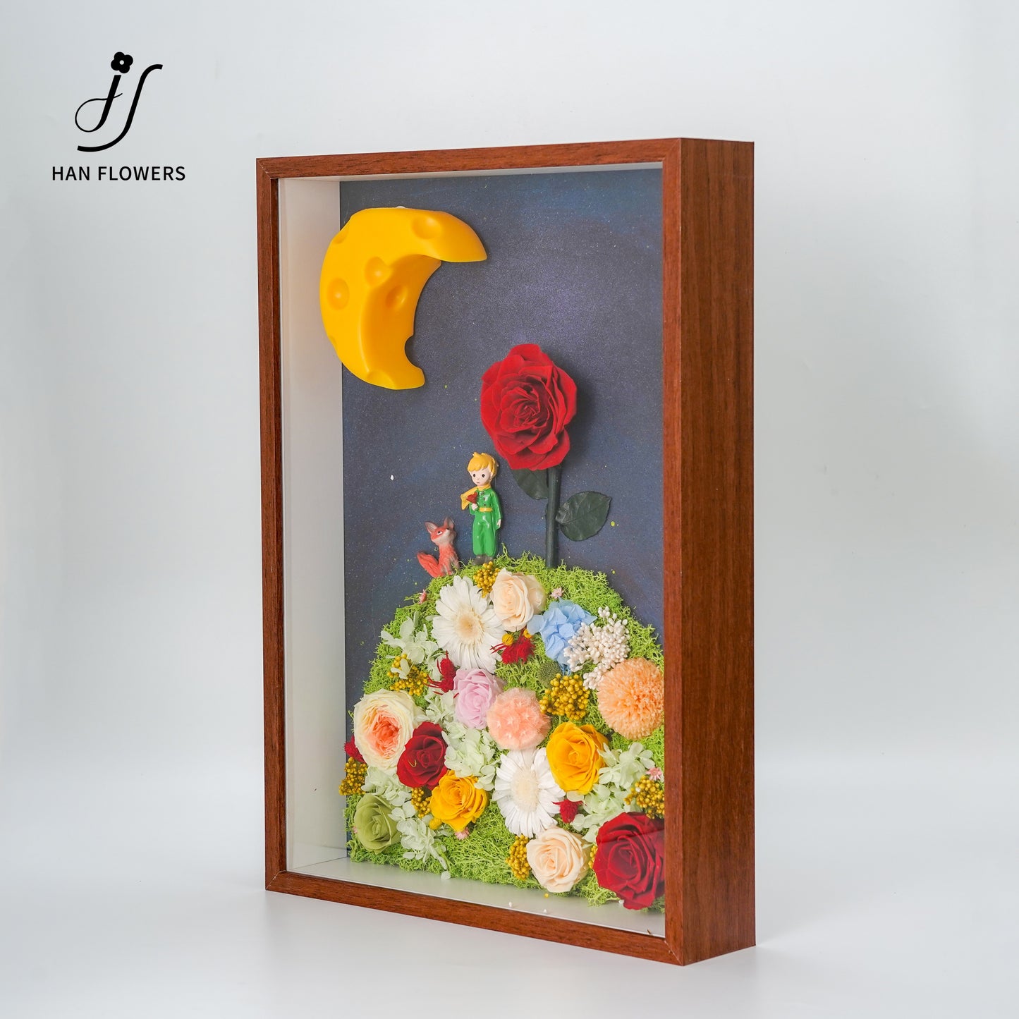 永生花 小王子相框