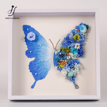 永生花 蝴蝶相框