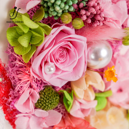 永生花 蝴蝶相框