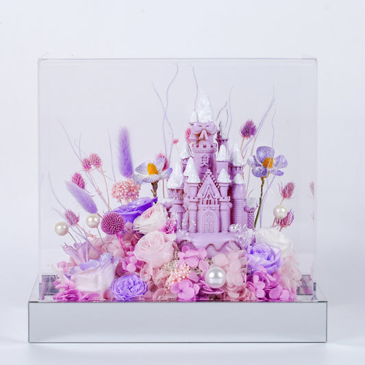 心願城堡・花夢奇境 (Floral Wonderland)｜夢幻城堡花藝禮盒