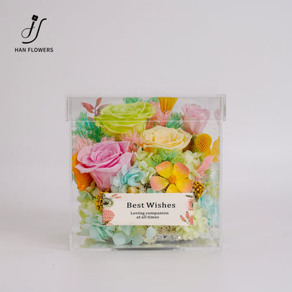 永生花 抱走一盒春天