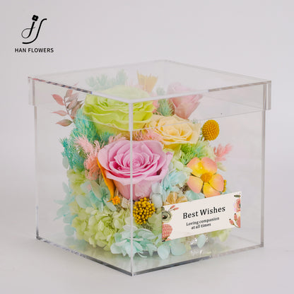 永生花 抱走一盒春天