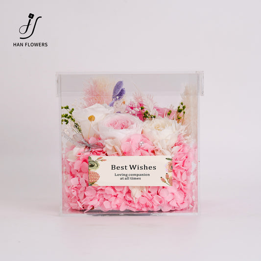 永生花 抱走一盒春天