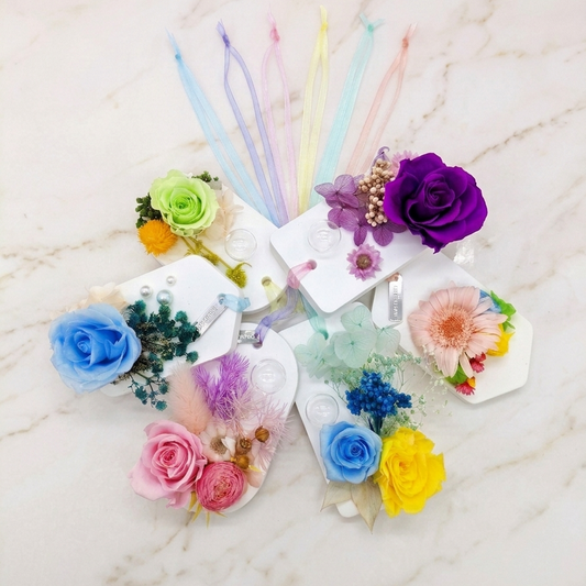 Preserved Flower Workshop | 香.花.石 | 手作保鮮花香氛掛飾