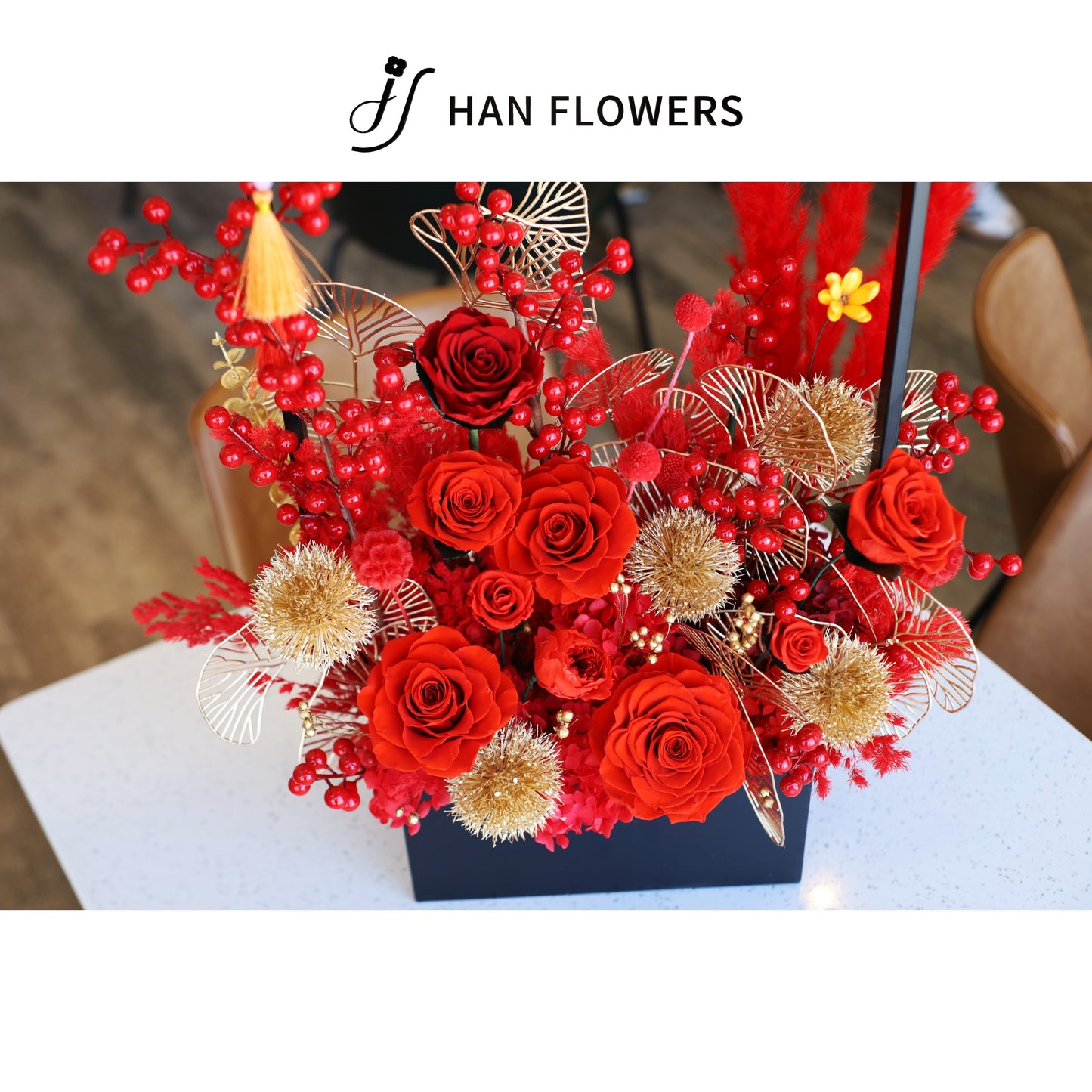 新年花籃（大）