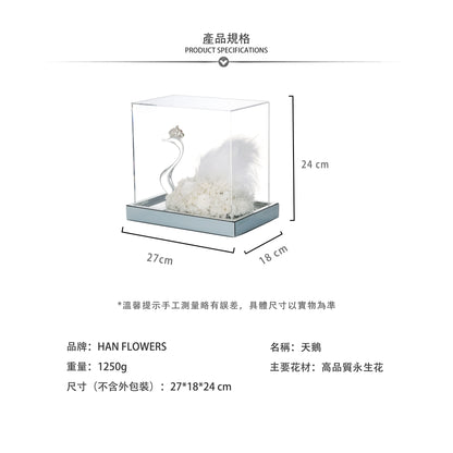 永生花 天鵝